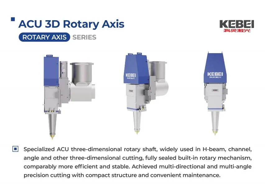 ماشین برش لیزری پنج محور Kebei 3D محور چرخشی Servo Drive 2