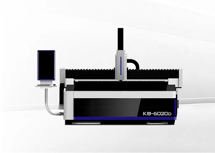 1000W-6000W قدرت 0.8g ماشین برش فلز لیزر فیبر CNC شتاب 2