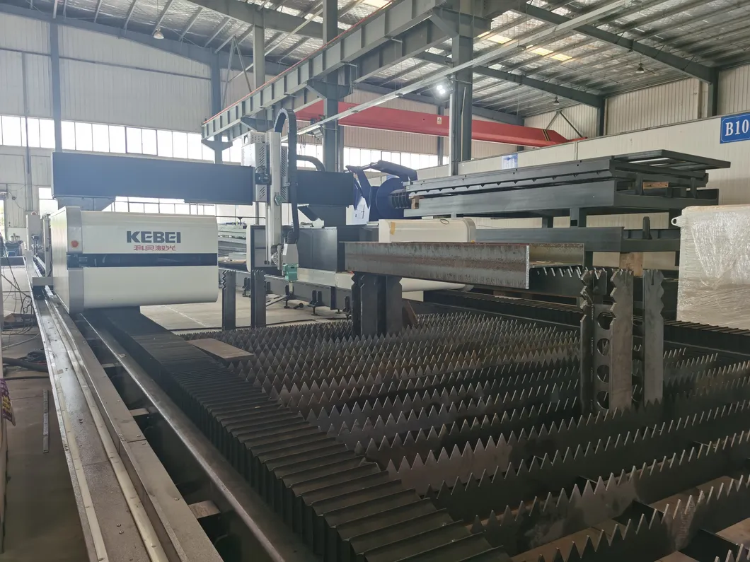 ماکس لیزر منبع قدرت لیزر برش میز کار 24000mm برای مواد سنگین وظیفه 4