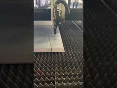 برش لیزر قدرت بر روی یک میز کار 12000-24000 میلی متر برای قطعات هر اندازه